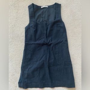 Abercrombie Black Linen Mini Dress